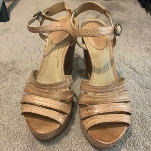 Women’s Frye Corrina Stitch Wedge Sandal